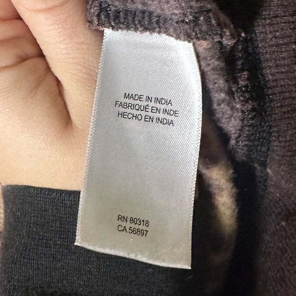 Pink Floyd by Lucky Brand Bleach Tie Dye Print Crew neck Size Small - Picture 5 of 9